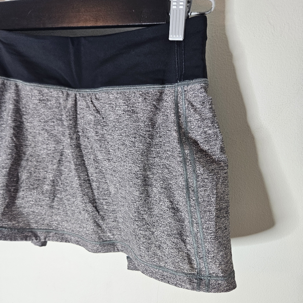 Lululemon Pace Rival Skirt (Regular) *No Panels 13" Heather Lux Multi Black 4 - Picture 4 of 6